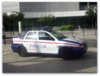 Lisbon Police Car.