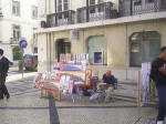 Lisbon Augusta Street Artist.