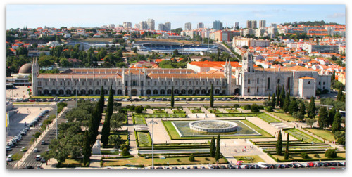 Lisbon Jeronimos Monastery.