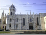 Lisbon Jeronimos Monastery.