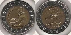 100 Escudos Coin.