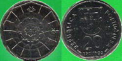 20 Escudos Coin.