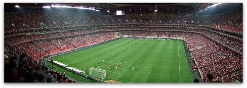 Lisbon Stadium of Luz Benfica.
